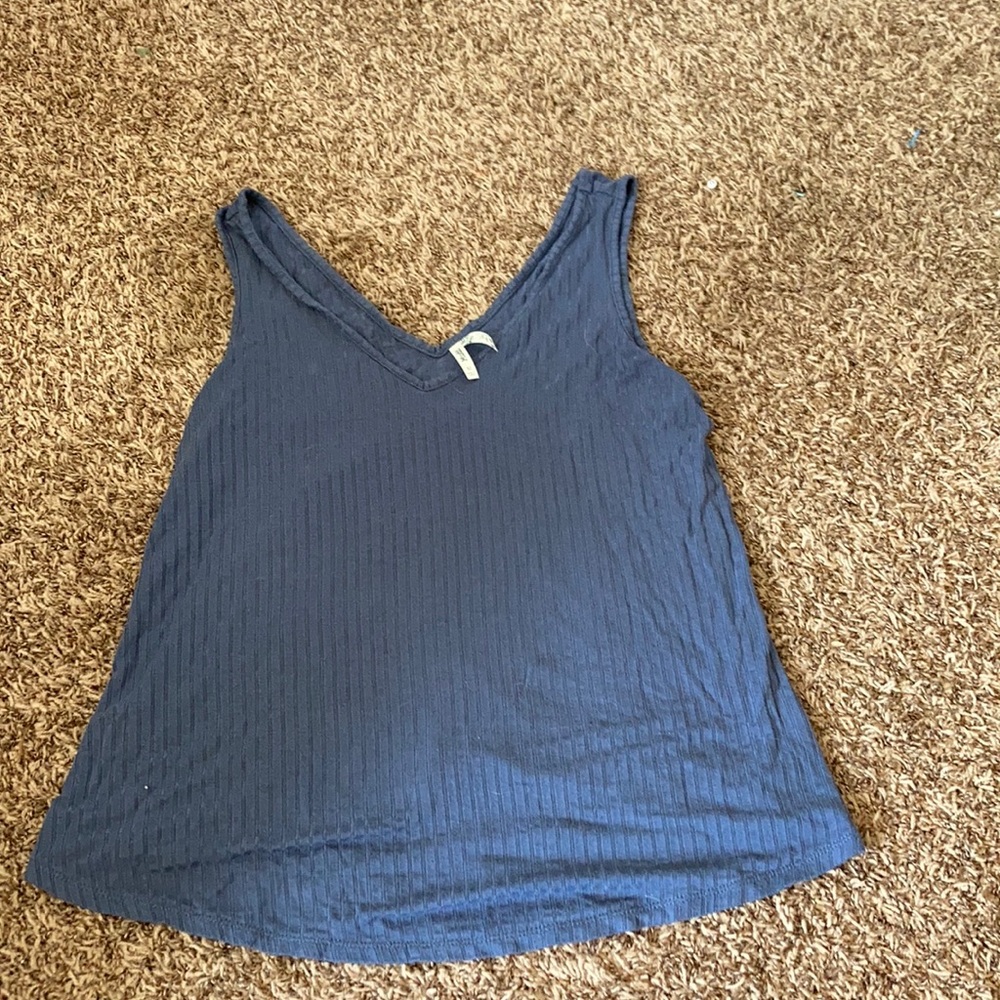 Blue tank top
